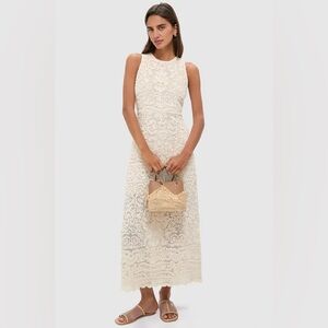 Tuckernuck Tan Lace Leiliana Dress